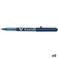 Boligrafo de tinta líquida Pilot Roller V-Ball Blauw 0,3 mm (12 Stuks)
