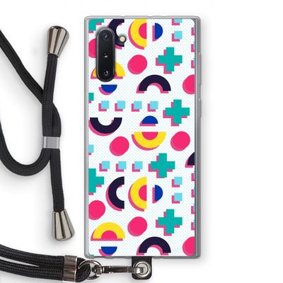 8-bit N°2: Samsung Galaxy Note 10 Transparant Hoesje met koord