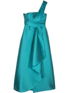 Alberta Ferretti robe longue Mikado - Bleu