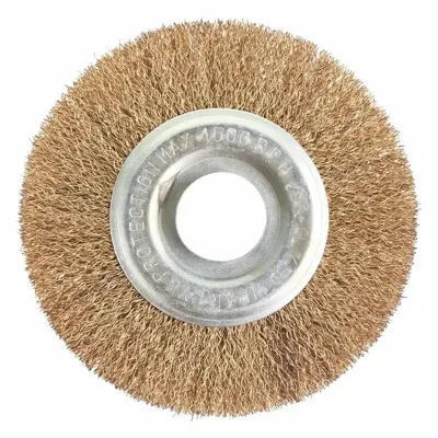 Staalborstel voor de accu voegenborstel