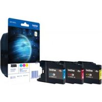 Brother Hoge opbrengst inktcartridge pakket: Cyaan / Magenta / Geel