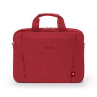 Dicota Eco Slim Case BASE notebooktas 35,8 cm (14.1") Aktetas Rood - thumbnail