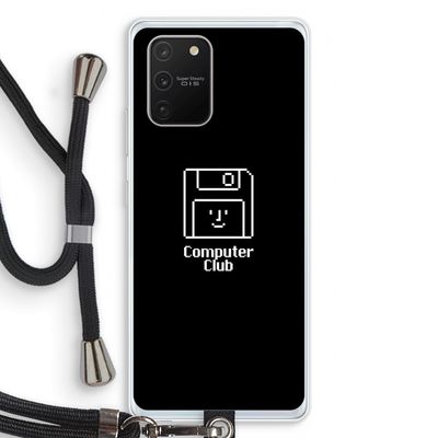 Hello: Samsung Galaxy S10 Lite Transparant Hoesje met koord