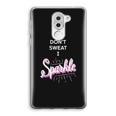 Sparkle quote: Honor 6X Transparant Hoesje