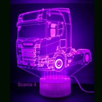 3D LED LAMP - SCANIA 4