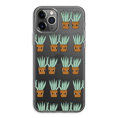 Sansevieria: iPhone 11 Pro Transparant Hoesje