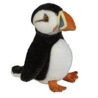 Pluche knuffel dier Papegaaiduiker vogel - 32 cm - Speelgoed knuffels zeevogels