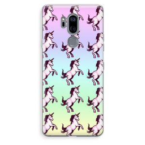 Musketon Unicorn: LG G7 Thinq Transparant Hoesje