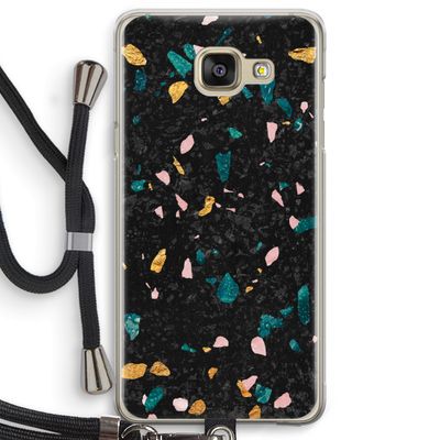 Terrazzo N°10: Samsung Galaxy A5 (2016) Transparant Hoesje met koord