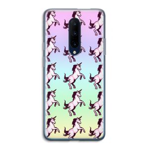 Musketon Unicorn: OnePlus 7 Pro Transparant Hoesje