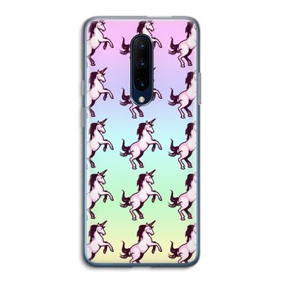 Musketon Unicorn: OnePlus 7 Pro Transparant Hoesje