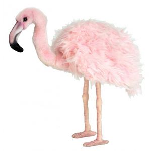 Flamingo knuffel 38 cm   -