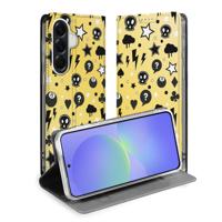 Book Cover Samsung Galaxy A37 Punk Yellow