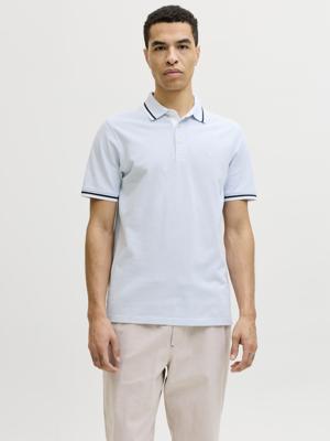 Jack & Jones Jjepaulos Polo Ss Noos Poloshirts Celestial Blue
