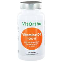 Vitamine D3 1000 IE 120 softgels - thumbnail