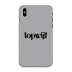 Topwijf Grijs Zwart: iPhone XS Tough Case