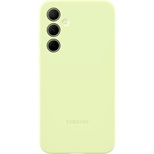 Samsung Silicone Case Backcover Samsung Galaxy A35 5G Limoengroen Stootbestendig