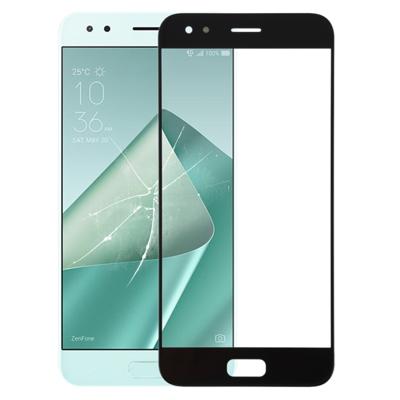 Voorkant scherm buitenste glazen lens voor ASUS ZenFone 4 ZE554KL/Z01KD (zwart)