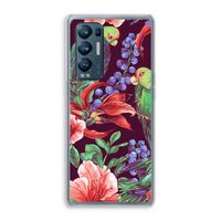 Papegaaien: Oppo Find X3 Neo Transparant Hoesje