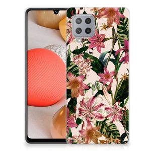 Samsung Galaxy A42 TPU Case Flowers