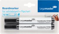 Viltstift Legamaster TZ100 whiteboard rond zwart 1.5-3mm 2st - thumbnail