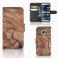 Samsung Galaxy S7 Book Style Case Tree Trunk