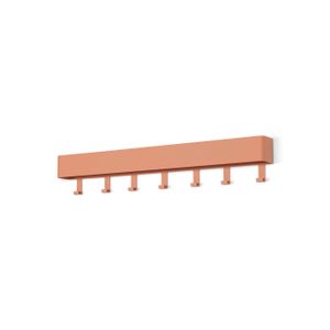 Kapstok Raaf Terracotta 7-haaks