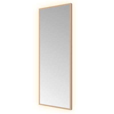 Spiegel Hotbath &MORE 80x30 cm LED-Verlichting Rechthoek Geborsteld Koper PVD
