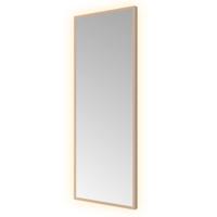 Spiegel Hotbath &MORE 80x30 cm LED-Verlichting Rechthoek Geborsteld Koper PVD