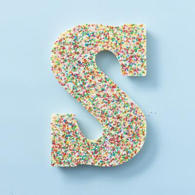 Chocoladeletter discodip (200 gram)