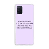Regenboog: Galaxy A71 Transparant Hoesje