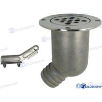 Desagües GS30335 - DESAGUE BAÑERA INOX. C/VALVULA