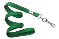 Keycord met metalen haak, br 10mm groen
