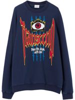 Burberry graphic-print sweatshirt - Bleu