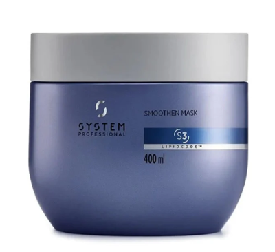 System Professional Masker Smoothen Mask 400ml | Voor Dik en Weerbarstig Haar