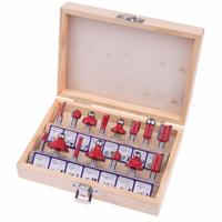 Schacht wolfraam Carbide router bit set hout Cutter tool set frezen hout cutters router bit set voor hout tools