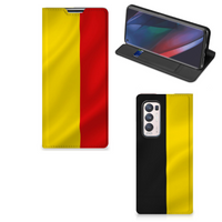 OPPO Find X3 Neo Standcase Belgische Vlag - thumbnail