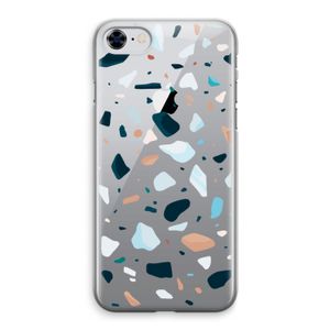 Terrazzo N°13: iPhone 8 Transparant Hoesje