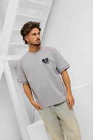 Project X Paris Cœur Brisé T-Shirt Heren Grijs - Maat M - Kleur: Grijs | Soccerfanshop