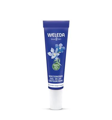 Blauwe gentaan & edelweiss oog en lipcontourcreme