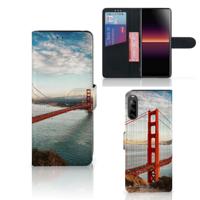 Sony Xperia L4 | Flip Cover | Golden Gate Bridge