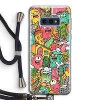 Vexx City: Samsung Galaxy S10e Transparant Hoesje met koord