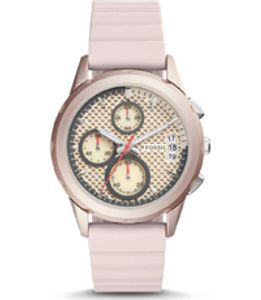 Horlogeband Fossil ES4172 Silicoon Roze 20mm