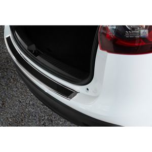 RVS Bumper beschermer passend voor 'Deluxe' Mazda CX5 2012-2017 Chroom/Zwart Carbon AV244008