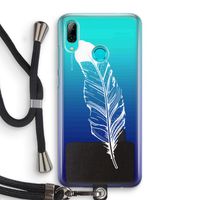 Pluim: Huawei P Smart (2019) Transparant Hoesje met koord