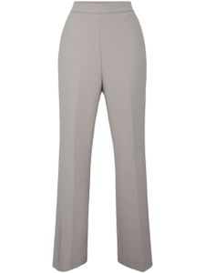 Fabiana Filippi pantalon de tailleur en laine à taille haute - Gris