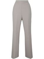 Fabiana Filippi pantalon de tailleur en laine à taille haute - Gris