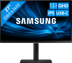 Samsung S27A600UUU 68,6 cm (27") 2560 x 1440 Pixels 2K Ultra HD LCD Zwart