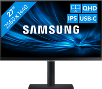 Samsung S27A600UUU 68,6 cm (27") 2560 x 1440 Pixels 2K Ultra HD LCD Zwart - thumbnail