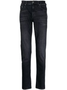 7 For All Mankind jean à coupe slim - Noir